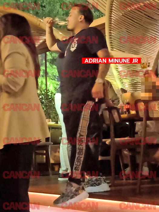Adrian Minune Jr. a mers la club fără iubită