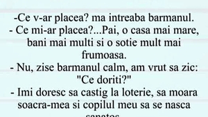 BANCUL ZILEI | De ce nu e indicat să iei barmanul peste picior