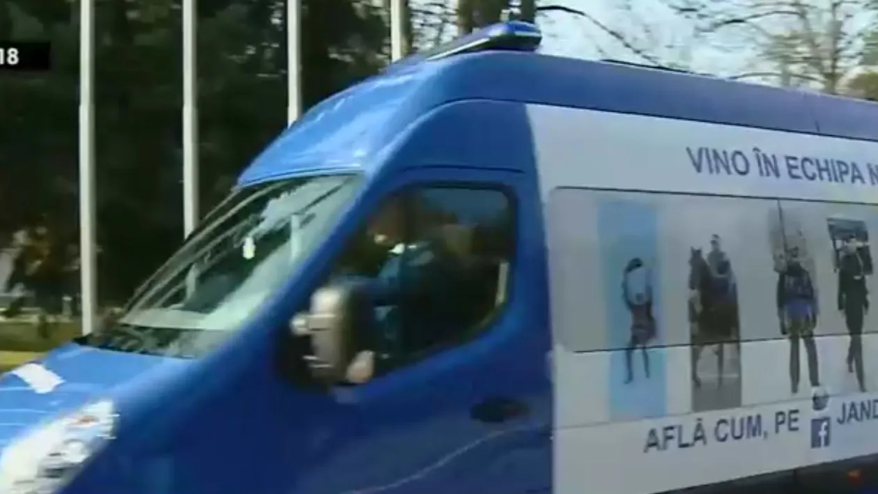 Jandarmii te iau cu DUBA! Campania inedită a angajaţilor Ministerului Afacerilor Interne