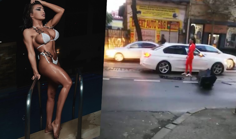Larisa Bercea a făcut accident imediat după ce și-a asigurat “cel mai mișto zâmbet”