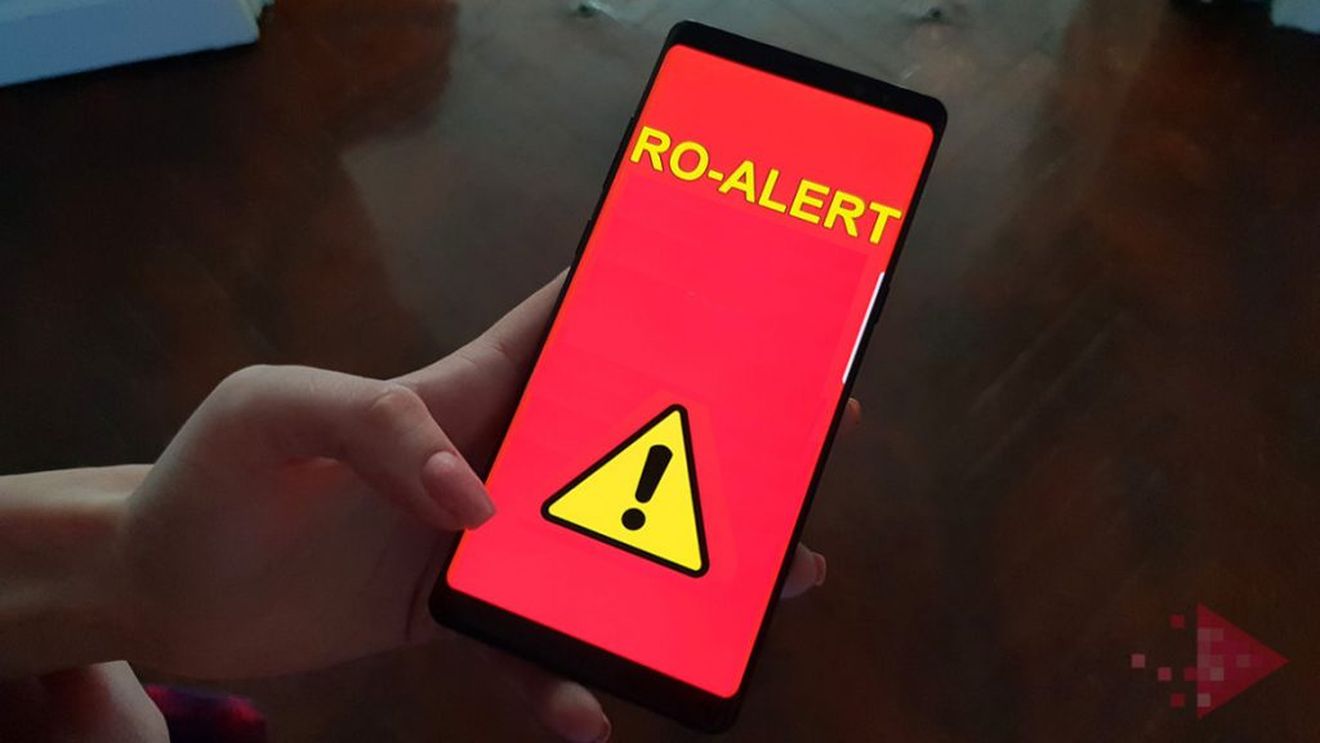 Mesajul primit azi de români prin serviciul Ro-Alert: "Atenţie!"