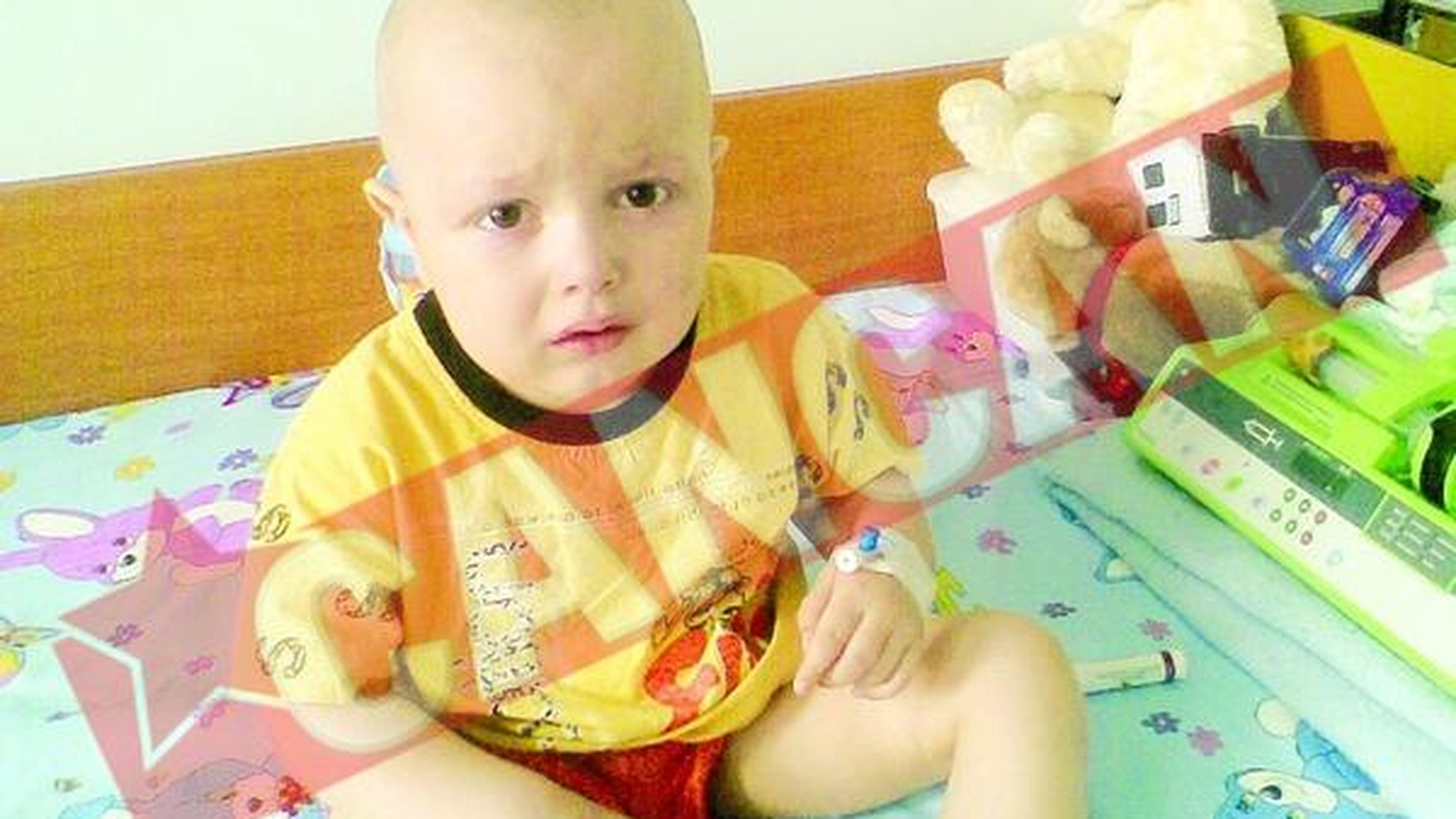 Licitatie caritabila pentru un baietel bolnav, al carui caz a fost prezentat de CANCAN