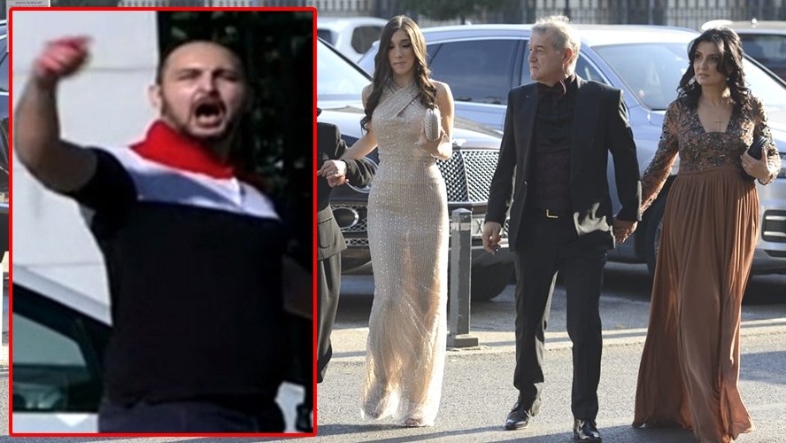 Scandal cu pumni, picioare și înjurături acasă la Gigi Becali, cu câteva ore înainte de nunta fiicei latifundiarului