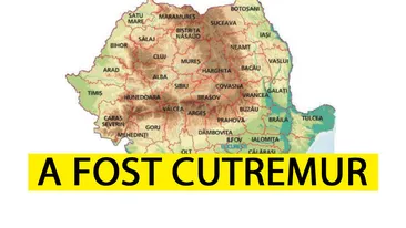 Cutremur în această dimineață, la ora 2:37 în România. L-ați simțit?