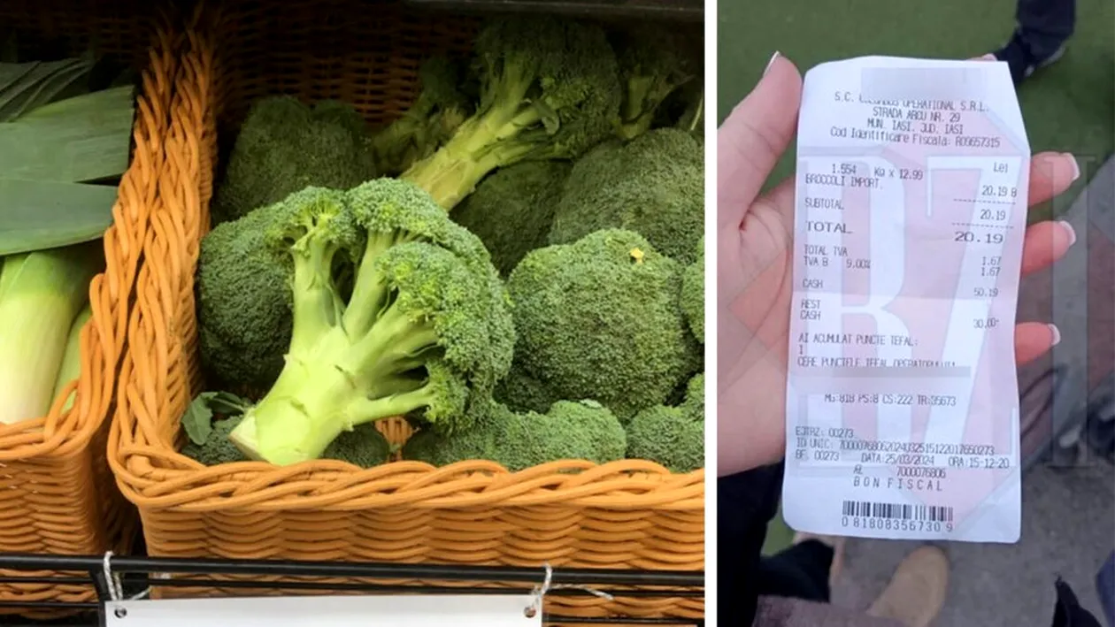 Cum a fost păcălită Andreea din Iași, după ce a cumpărat 1 kg de broccoli din supermarket: La casă m-au pus să..