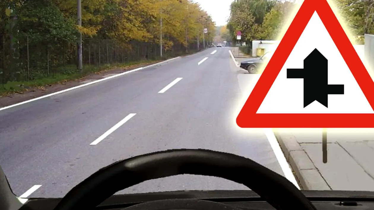 Puțini șoferi români știu! Ce avertizează, de fapt, indicatorul rutier din imagine