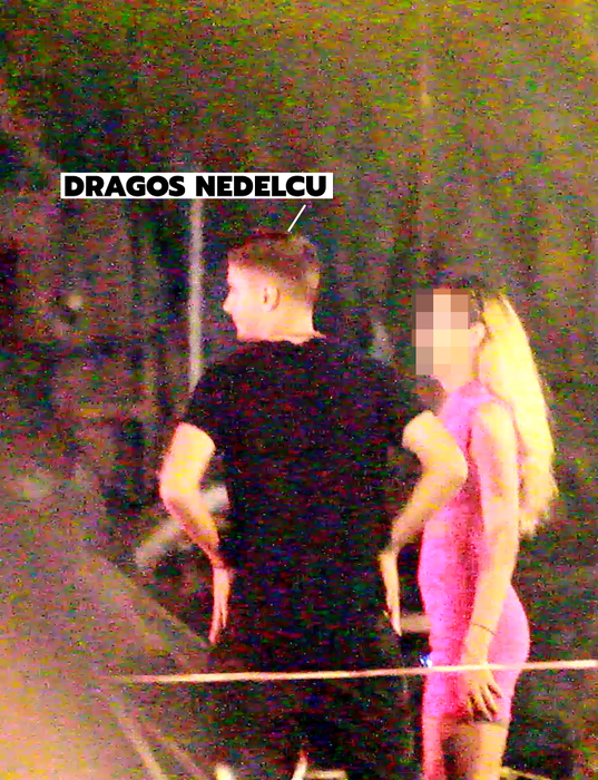 Dragoș Nedelcu s-a întreținut cu o "bunăciune" la Mamaia