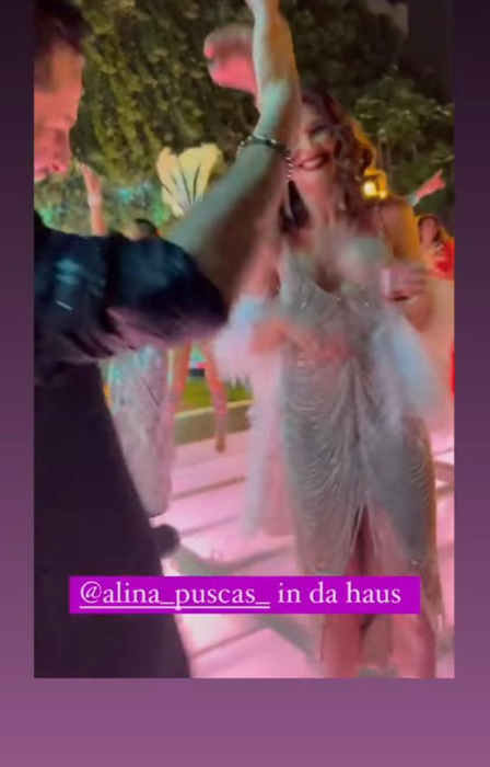 Alina Pușcaș, una dintre invitatele de marcă ale lui Droopy (Foto: Instagram)