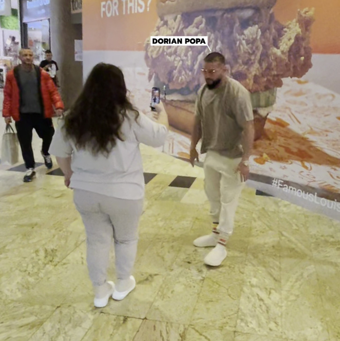 Dorian Popa și Cori au luat cu asalt mall-ul (Foto: CANCAN.RO)
