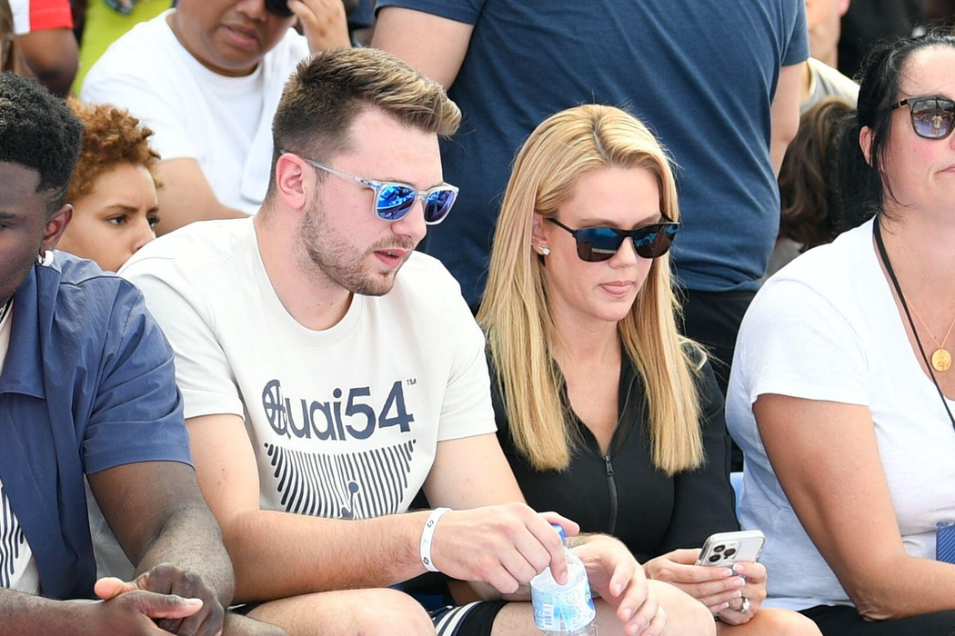 Doncic și Goltes. Sursa foto: Profimedia
