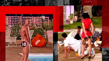 Ce se întâmplă la Love Island, de la Pro Tv, când se închid camerele de filmat. Imaginea șocantă cu unul dintre concurenți: Gol-goluț pe marginea piscinei