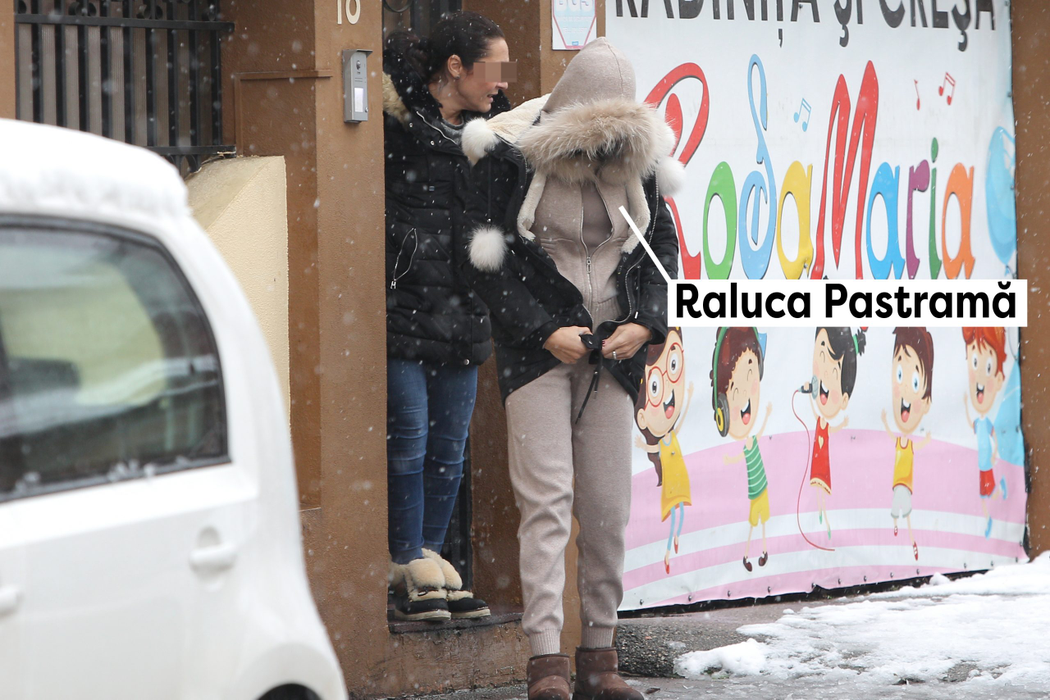 Raluca Pastramă pleacă de la grădiniță