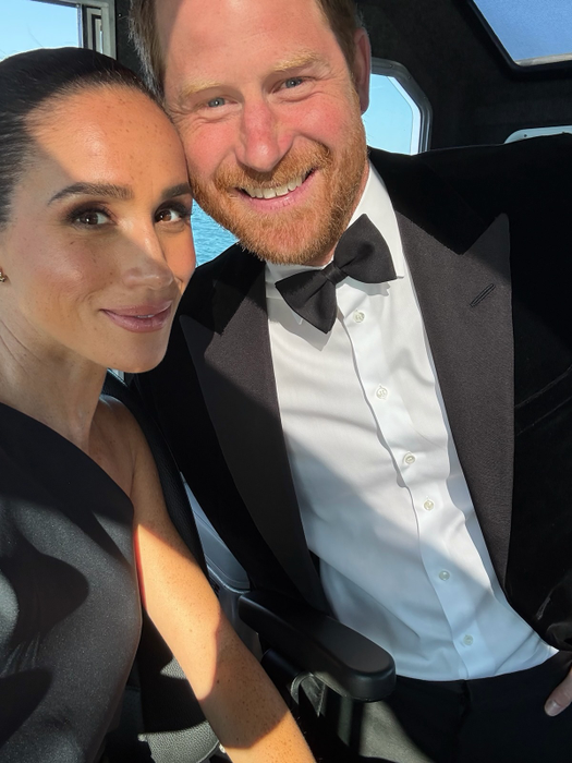 Meghan și Harry, sursa-captură social media Meghan Markle