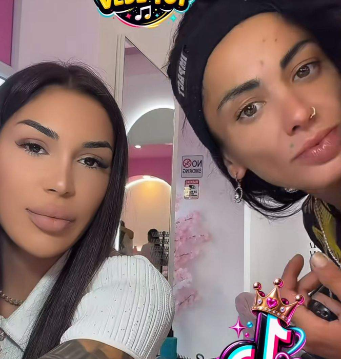 Cum arată acum Alina Eriko. Foto: Captură TikTok