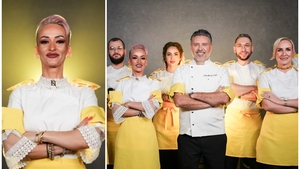 Primul sărut din istoria Chefi la Cuțite! Regina Întunericului a scăpat de inhibiții și l-a pupat pasional. Cine este cel care a primit „dragostea” Gabrielei Lucuțar