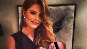 Si-a revenit spectaculos dupa nastere. Faptul ca a fost model a ajutat-o din plin pe Veronica Pascu