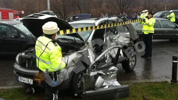 VIDEO Mircea Lucescu, salvat de masina pe care o conducea! Uite cum se comporta SUV-ul antrenorului la impactul frontal si lateral!