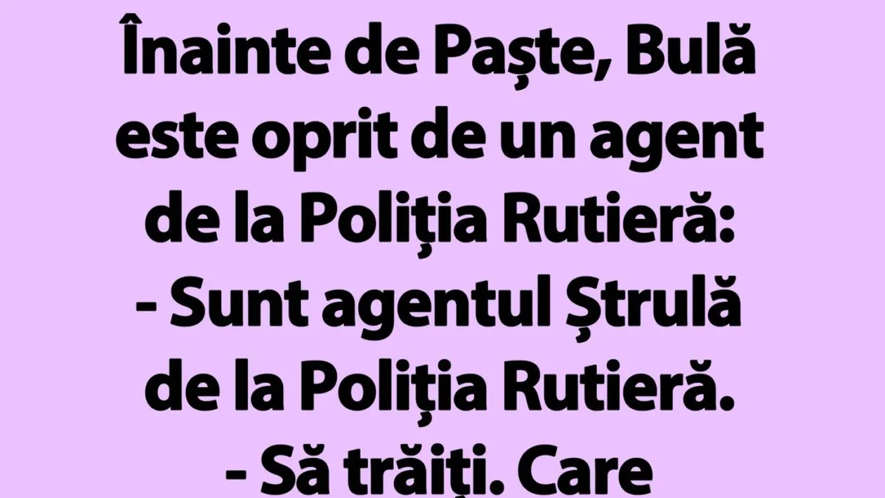 BANC | Bulă, Ștrulă și mielul de Paște