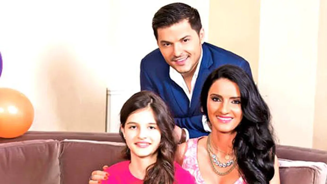 Ce mare s-a făcut fiica lui LIVIU VÂRCIU! E o domnişoară în toată regula şi deja poartă machiaj