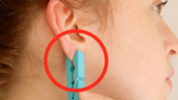 Îşi punea mereu un cleşte de rufe la ureche, toată lumea râdea de ea că iese aşa pe stradă, dar când le-a zis de ce face asta, au încercat şi ei imediat: ,,Vrem şi noi exact aşa”. Uite de ce făcea asta