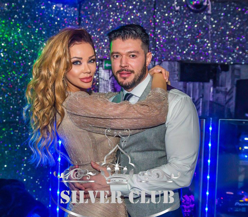 Imagini de senzaţie! BIANCA DRĂGUŞANU şi VICTOR SLAV s-au distrat de Revelion într-un club din Londra