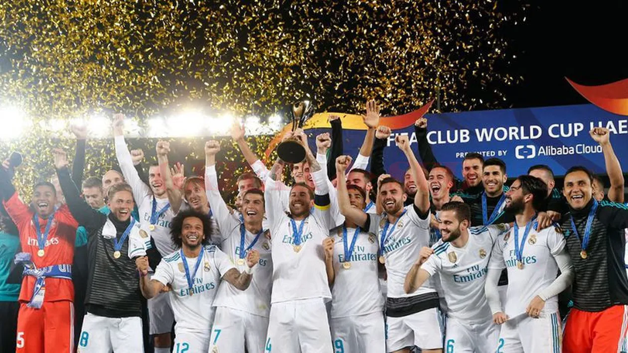 Real Madrid câștigă pentru a patra oară Cupa Mondială la fotbal!