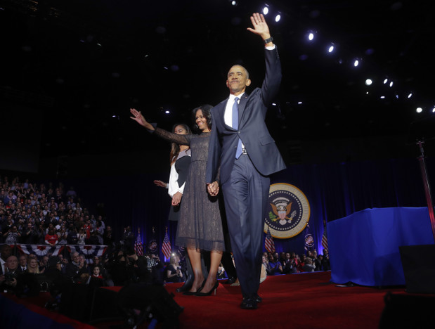 VIDEO! BARAK OBAMA, în lacrimi! Preşedintele american a susţinut discursul de adio:’’Nu mă opresc aici…‘’