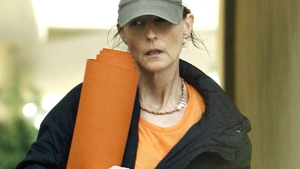 Helen Hunt, epuizata dupa sedinta de yoga