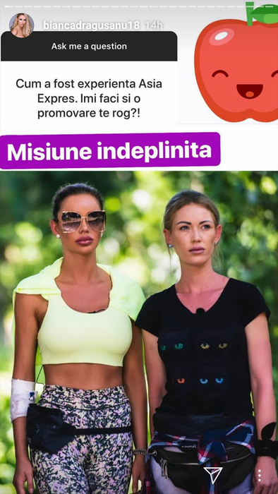 Bianca Drăgușanu a vorbit pentru prima dată despre experiența ei la “Asia Express”