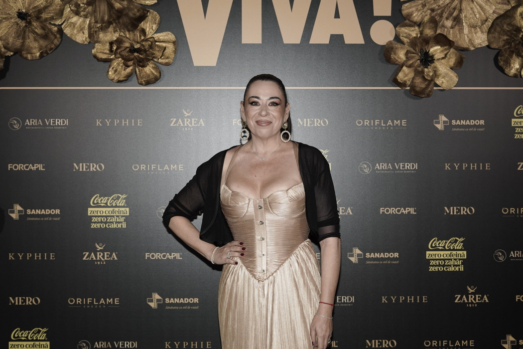 Oana Roman participa la evenimentul Viva Party desfasurat la MINA (Museum of Immersive New Art), miercuri, 28 octombrie 2026. IOANA PADURARU / MEDIAFAX FOTO