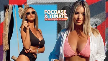 Andreea e model și mai naturală decât speri. Blondina pozează în cele mai obraznice ipostaze