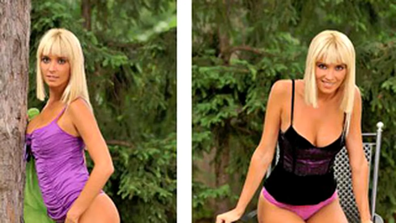 Diana Dumitrescu a pozat in lenejeie intima Victoria's Secret