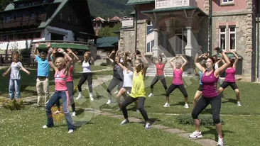 Tabara de slabit la Sinaia! Cantonament de fitness cu antrenoarea vedetelor