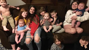 O femeie de 31 de ani uimeşte o lume întreagă! Este mama a 11 copii, dar îşi mai doreşte încă patru!