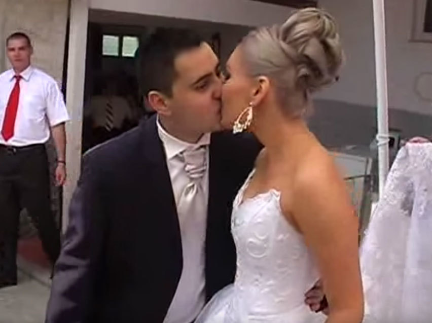 Aşa arătau Ciprian Tapotă şi Maria Constantin la nunta lor