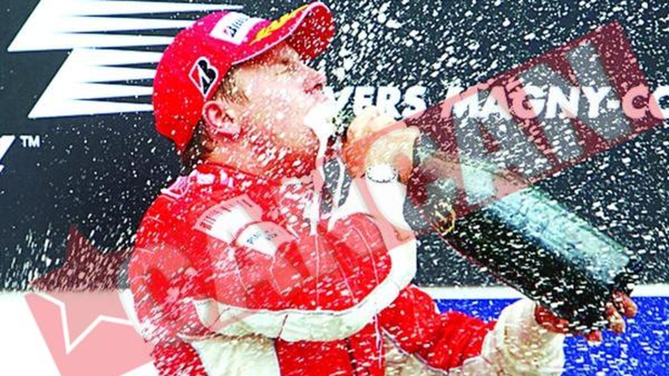 Dubla Ferrari, in Franta