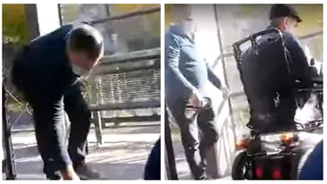 Caz șocant în Cluj-Napoca! Persoană cu handicap, jignită de un vatman nervos: ”Trebuia să te las acolo!”