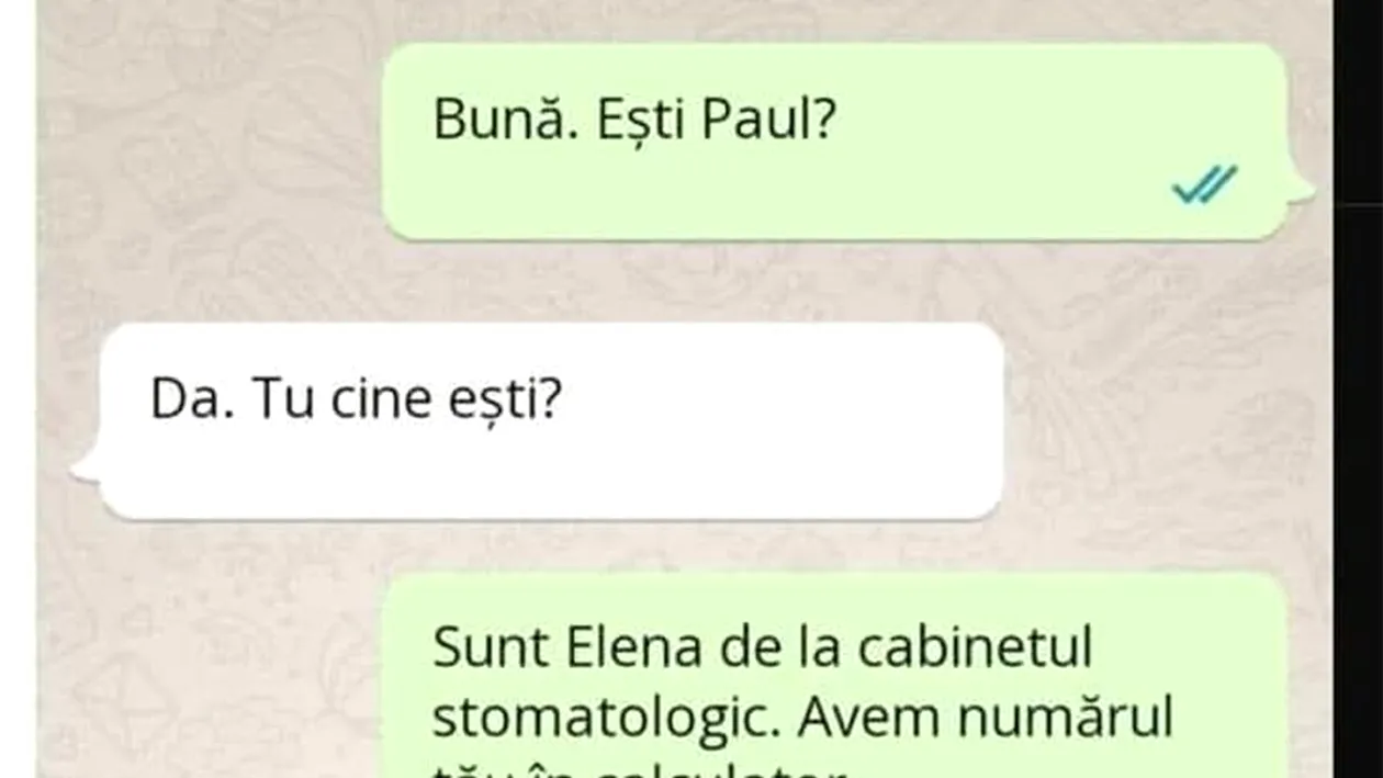 BANCUL ZILEI | Elena de la cabinetul stomatologic