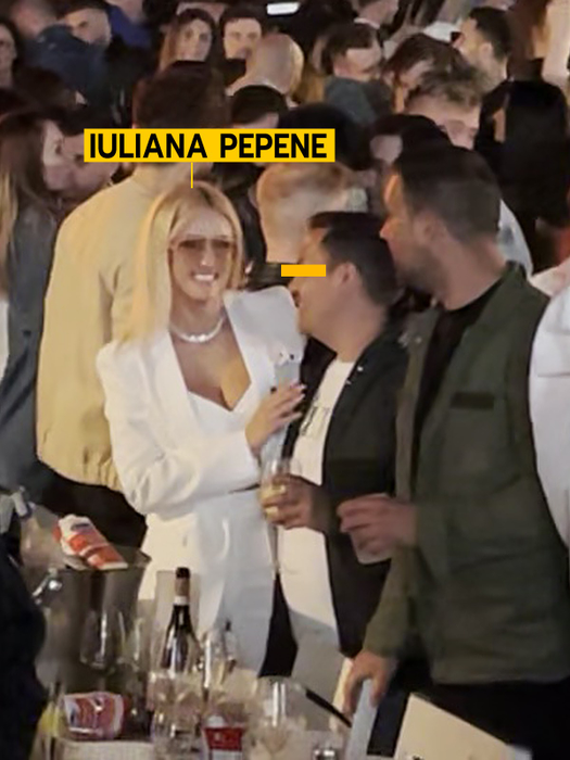 Iuliana Pepene, zâmbitoare la LOFT (Foto: CANCAN.RO)