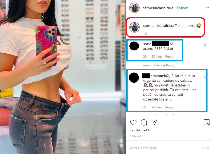 Carmen de la Sălciua s-a tuns și și-a făcut breton lung! Cât de bine seamănă artista acum cu Oana Zăvoranu
