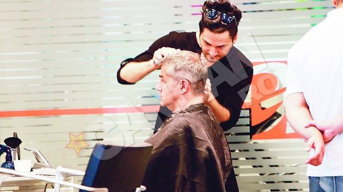 VIDEO Dan Bittman este cochet! Se ferchezuieste la salon