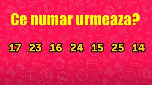 Test de inteligență | Doar 20 la sută dintre oameni știu ce număr urmează