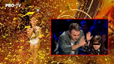 Apariție-surpriză la ”Românii au Talent”, seara trecută! Cum arată Maria, fiica lui Mihai Bobonete. Micuța a fost chemată de Andi Moisescu să apese Golden Buzz-ul