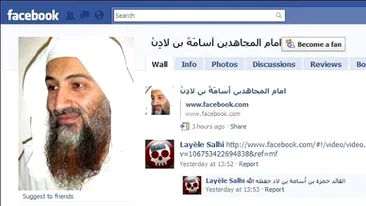 Osama bin Laden are cont pe Facebook!