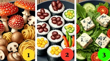 Test de inteligență | Care este mâncarea otrăvită din farfurii? Geniile o văd în 9 secunde