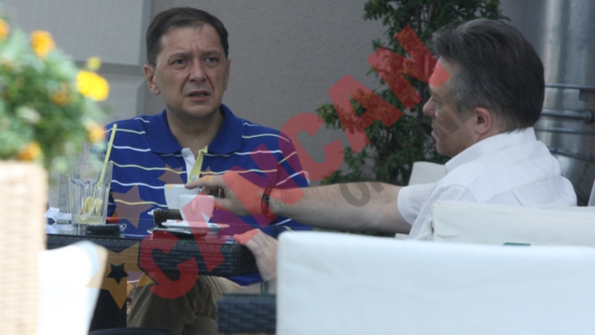 Cristian Diaconescu, omenit cu limonada