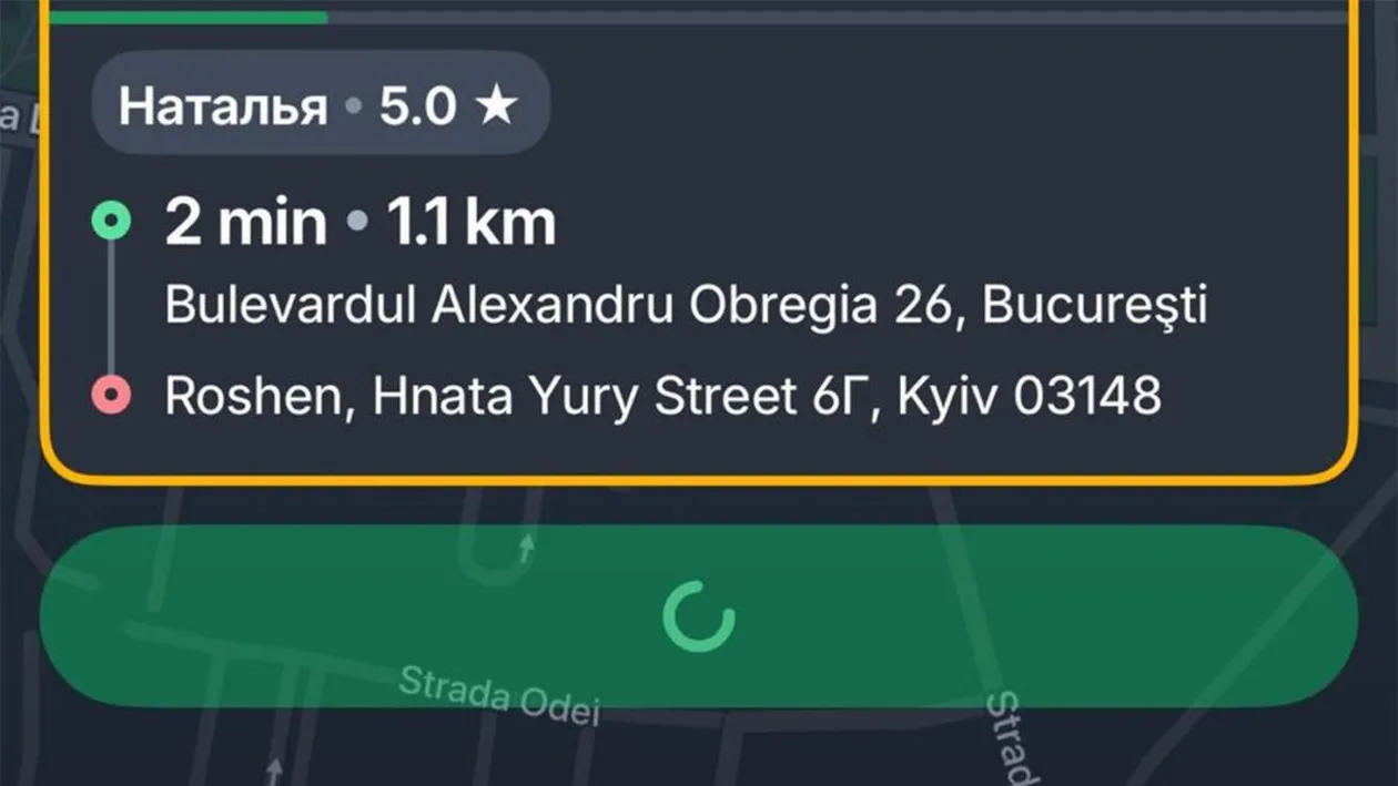 Un bucureștean a comandat un BOLT din Berceni până în Kiev. Ce sumă i s-a cerut pentru cursa de 14 ore