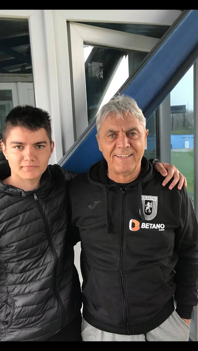 Daniel, alături de celebrul Sorin Cârțu