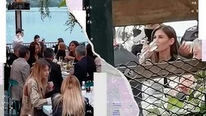 Prezentatoarea de la „Puterea dragostei” a sărbătorit “relaxarea” cu șampanie, la terasă