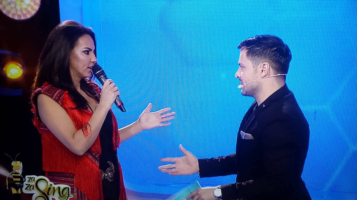 Prima apariţie live a Laviniei Pârva, de când s-a aflat că va deveni mămică.